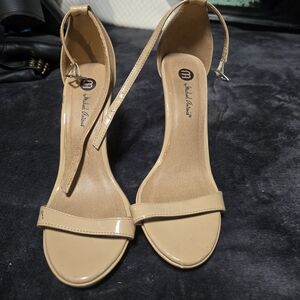 Michael Antonio Nude Strappy Heels